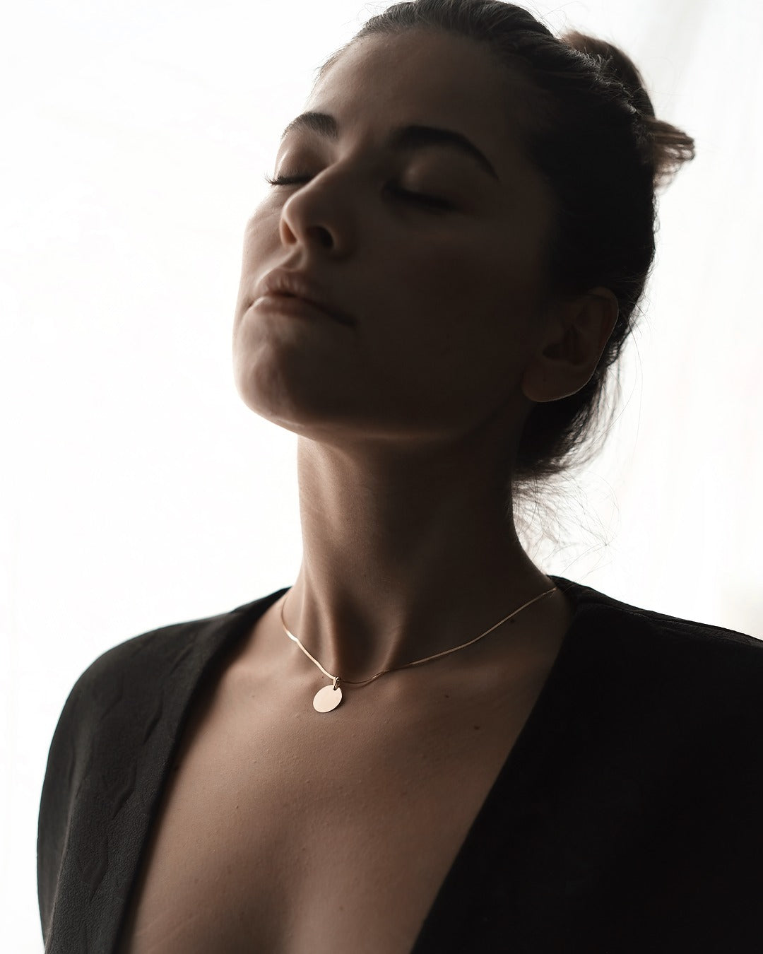 Mirror Coin Pendant