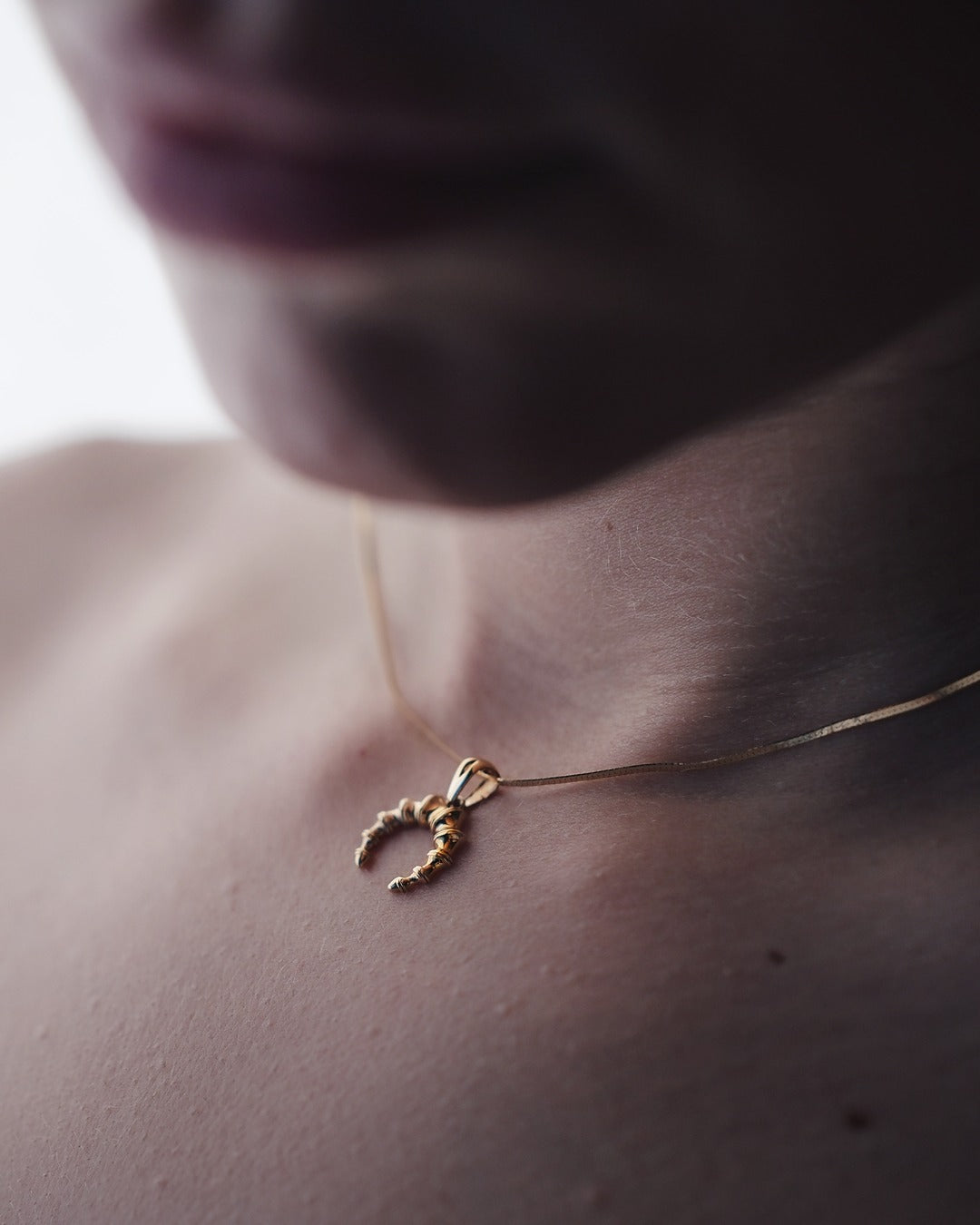 Lunar Crescent Pendant